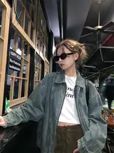 ウォッシュ加工デニムジャケット【春秋用・ゆったりフィット・アメリカンヴィンテージ】