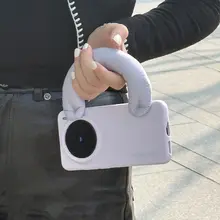 液体シリコン製スマートフォンケース【スタンド付き・防落下・高級感】