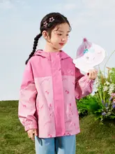 女の子用ソフトシェルアウター【防水・防風・通気性・秋冬用】