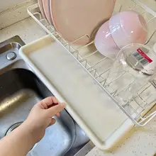 シンク横の多機能水切りラック【台所用・食器収納・皿やカトラリー用】