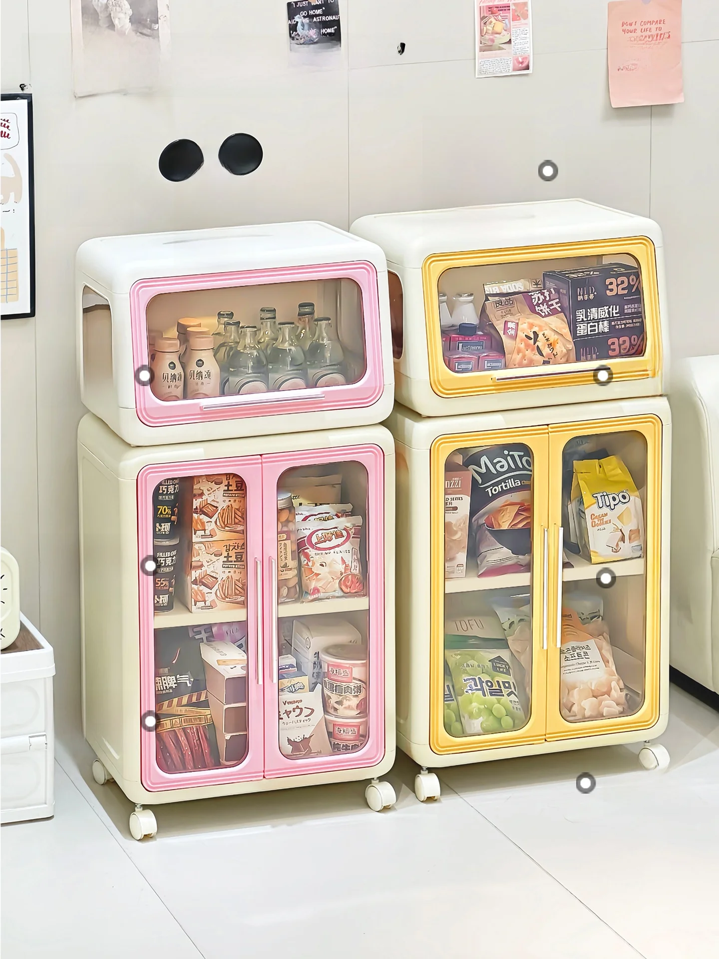 リビングワゴンにぴったりの収納アイテムは？多層型お菓子収納カートが解決する3つの悩み