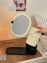 インスタ映えする両面回転式メイクアップミラー