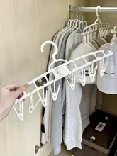 靴下干し用マルチ収納ハンガー【家庭用・バルコニー設置可・無痕クリップ付き】