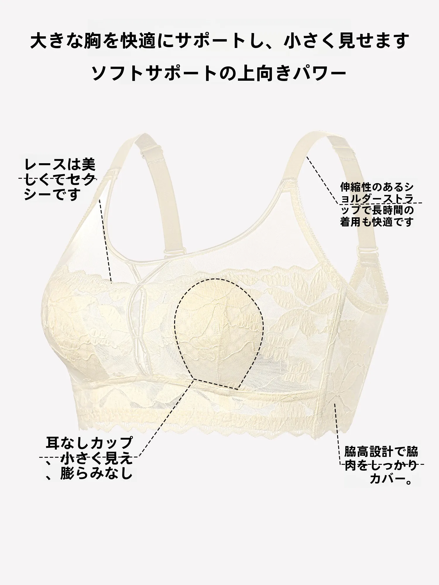 胸を上げるブラ：都市丽人夏用薄手ブラジャーの実用性と効果解析