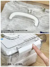 3Dプリンター フィラメント 乾燥ケース 大容量 高透明 密閉 防湿 PLA PETG TPU ABS 対応