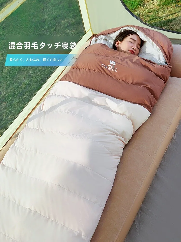 キャンプ布団おすすめ：Camel四季用寝袋が実際の使用でどうなるか