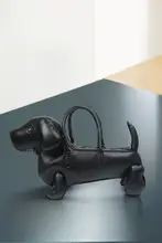 犬型バッグ ショルダーバッグ ハンドバッグ ダックスフントモチーフ クリエイティブ 手提げ 斜め掛け デザイン性 個性的
