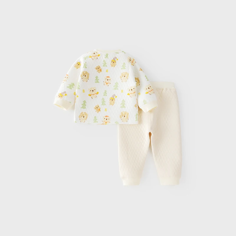 1歳の寝るときの服としておすすめの三層クッション付きベビーウェア