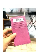 極上の柔らかさのオイルレザー薄型カードケース【男女兼用・縦型・多カードポケット・無地】