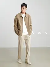 秋冬用高級感ある精練ウールのフィットパンツ【ストレート・メンズ】