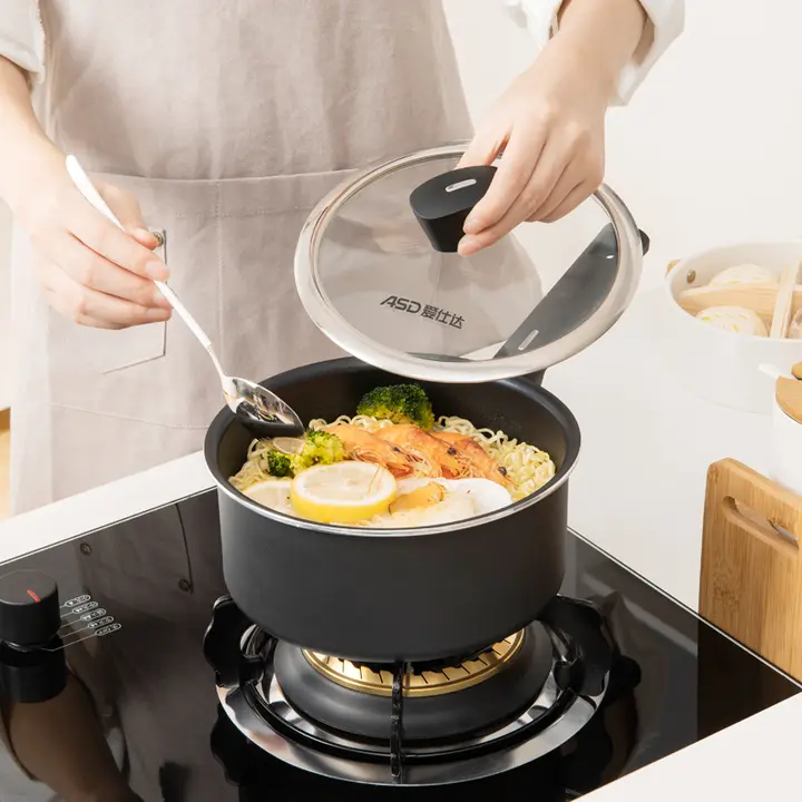アイサダ テフロン加工ミルクパン【赤ちゃん用・煮込み・多機能・家庭用】