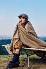 アウトドア用寝袋【軽量・季節対応・フリースインナー・大人用】（セットアップ対応）