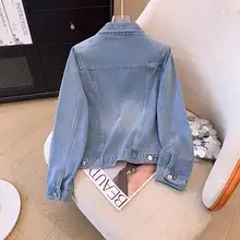 レディース リッチフィットデニムジャケット【春用・スリムシルエット・カジュアル・小柄対応】