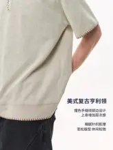 フィット ヘンリーネック ティーシャツ【クラシックデザイン・半袖】