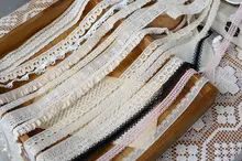 高品質な細糸レースフリル【子供用衣服向け・多様なデザイン】