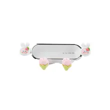車載スマホホルダー【ミニマカロン・エアコン吹出口取り付け】