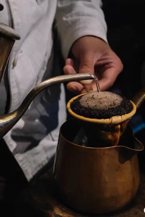 手軽に楽しむ！フランネル製コーヒーフィルター【小王子デザイン・銅ハンドル付き】