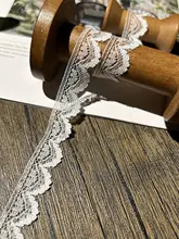 フラワーレース付きリボンデコレーション【手作りDIY・北欧スタイル・ポリエステル】