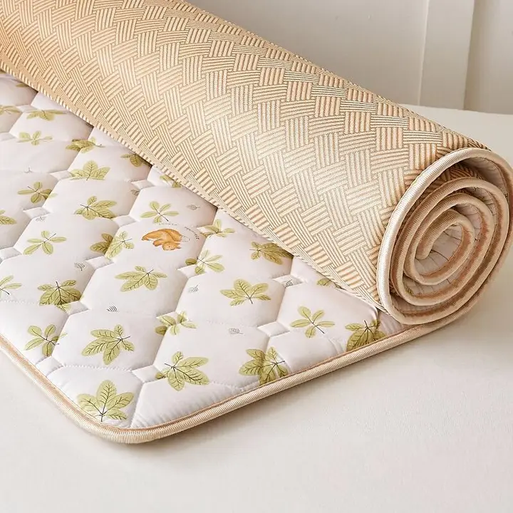 夏用 藤製マットレス【両面使用可・防滑・洗濯可能】