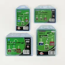 透明柔らかいシリコンIDカードケース【学生・社員用・ストラップ付き】