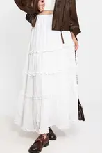 高腰デザインのスカート【春季・エレガント・ケーキシルエット】