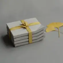 和風コンクリート折角コースター用トレイ【ジュエリー装飾用】