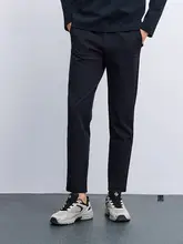 ビジネスカジュアルフィットのストレートパンツ【メンズ・通常丈・スリムデザイン】