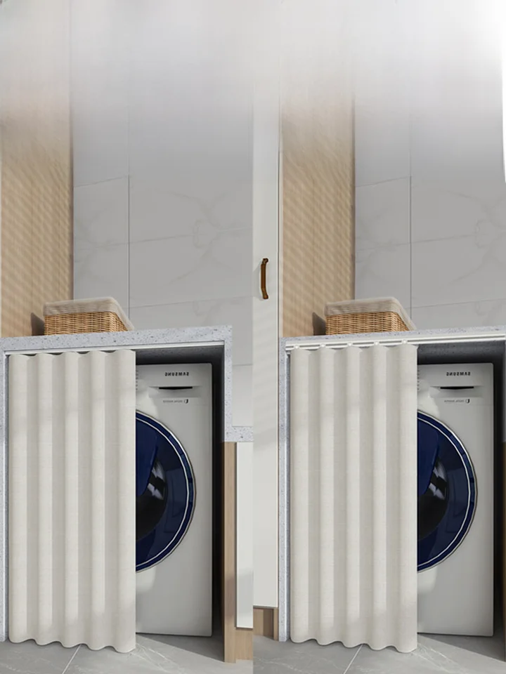 洗濯機用防水カバー【遮光・穴あけ不要・バルコニー用】