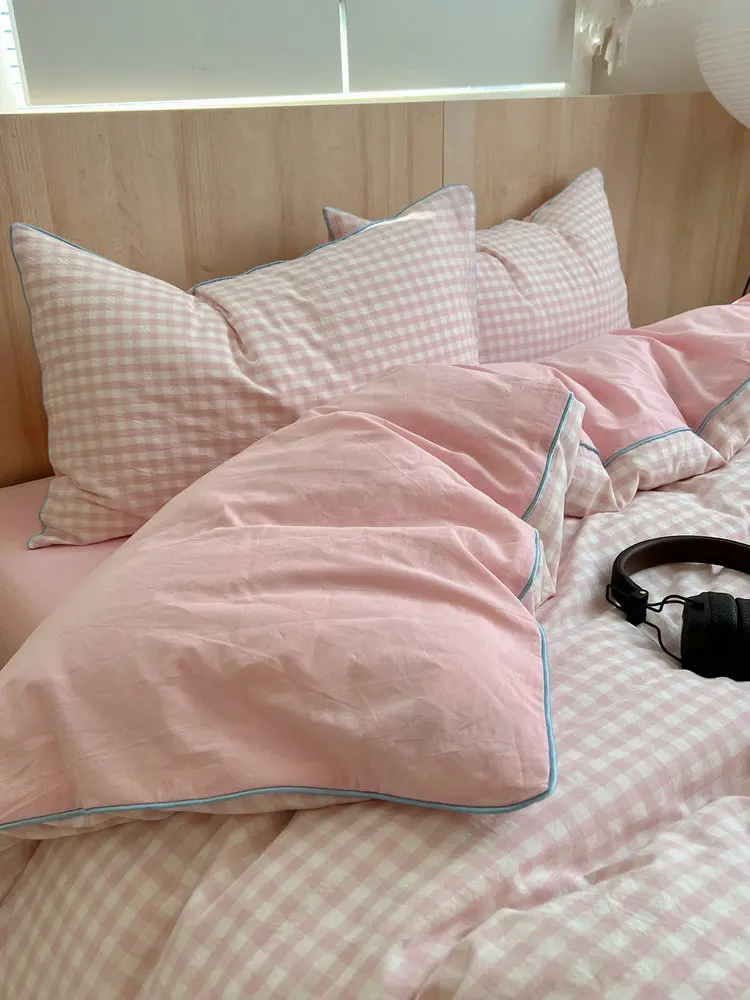 チェック柄の純綿ベッドカバーが1人用睡眠に与える影響