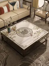 防水・防油・防熱機能付き！正方形テーブルマット【お手入れ簡単・素材：本革】