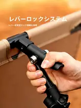 MOUNTAINHIKER アウトドア用折りたたみ携帯式ベッド【幅広・長さ調節可能・耐荷重設計】