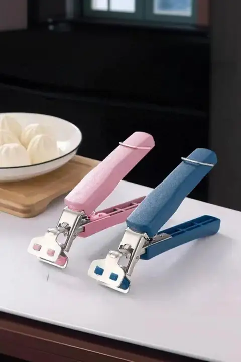 耐熱性のキッチン用取り皿クリップ【蒸し料理対応・食器用】