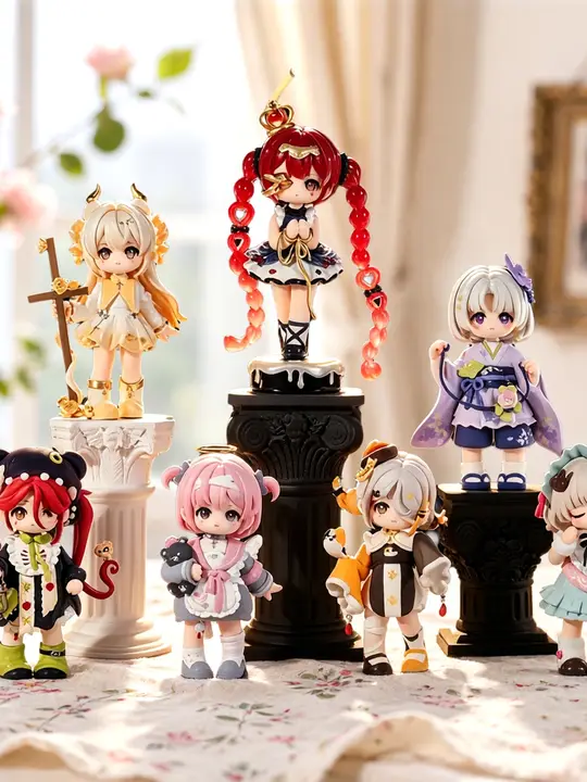 正規品 フィギュア ブラインドボックス 「心の境界」シリーズ インテリア アートトイ かわいい プレゼント 女性向け「MIYA」