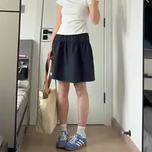 カジュアルワークスタイルスカート【Aライン・フレア・大きいサイズ・スポーツ用】（セットアップ対応）