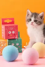 Jasキャットパワー 猫用おもちゃボール【鳥とカエルの鳴き声・猫の興味を引く遊び道具】