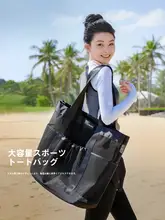 TOSWIM 大容量 スポーツ ショルダーバッグ【男女兼用・防水・ジムバッグ・ビーチ用】