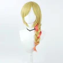 無袖オフショルダータンクトップ【コスプレ用・金色グラデーションウィッグ付き】（セットアップ対応）