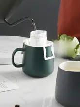 シンプルなセラミック製マグカップ（スプーン・フタ付き）【コーヒー・ミルク・朝食用・オフィス・家庭用】
