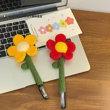 ハンドメイド向日葵の花束ペン【教師への贈り物・創意溢れる実用飾り】