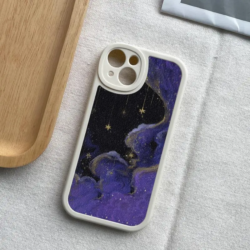 星空デザインのスマートフォンケース：Apple対応のTPU皮革二合一保護壳の実用性と選定基準