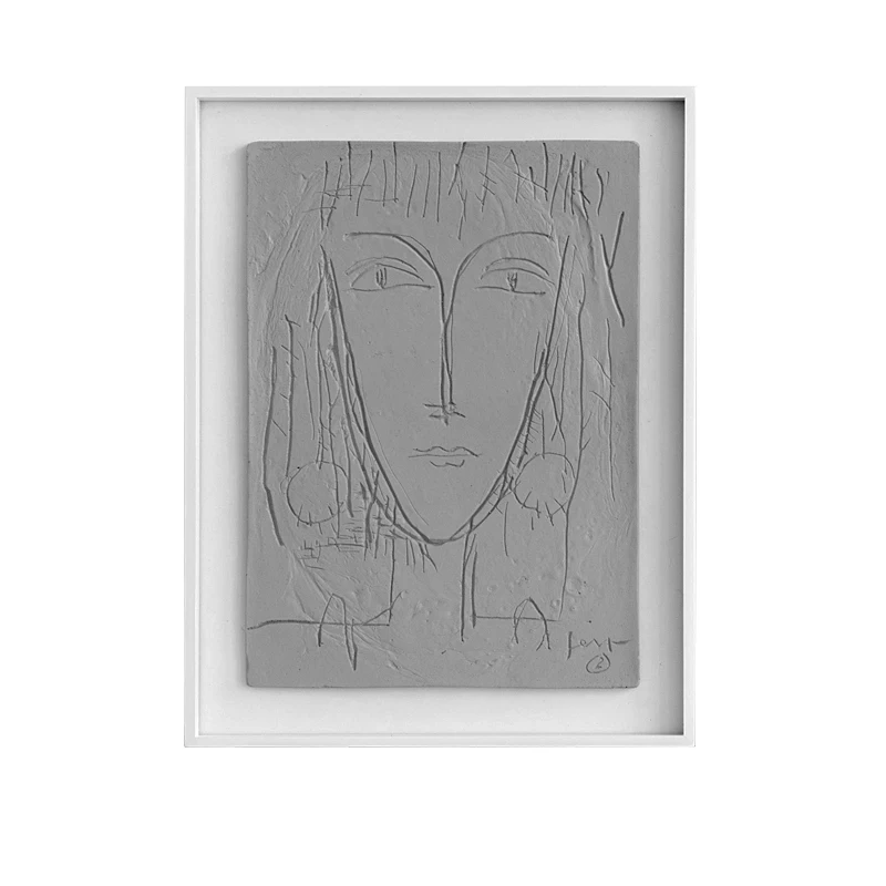 OROliving 抽象浮彫装飾画：人物デザイン限定版の見た目とポスデコの定義
