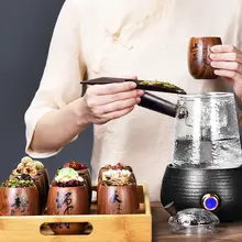 紫砂製 ミニ茶葉缶【普洱茶収納・持ち運びに便利・密閉型・陶器製】