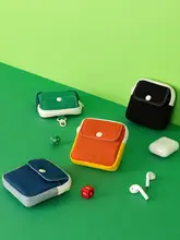 ミニ収納ポーチ【イヤホン・小銭・化粧品・鍵・リップ付き・便利なマルチポーチ】