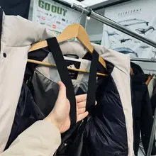 90%白鹅绒使用の石墨烯採用 レディース 防風防水ロングダウンジャケット【膝上丈・アウトドア・スリムシルエット】