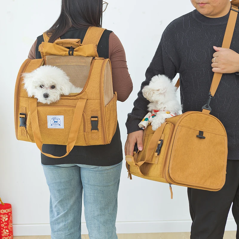 ペット用リュックサック：軽量で通気性の高い犬用セットの実用性と使い方