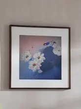 手作り銅彫刻装飾画 恋の歌【リビング・玄関用・背景壁画】