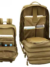 守護者 45L アウトドアスポーツバックパック【迷彩柄・タクティカル・ダブルショルダー・登山用・男性】