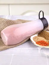 プラスチック製調味料ボトル【防湿・密閉・グリル用・蓋付き】