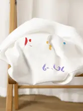 旅行をテーマにしたカラフルな文字プリント半袖Tシャツ【重厚なコットン素材】