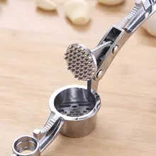 手動ニンニクプレス【家庭用・マッシャー付き・ニンニク潰し器】